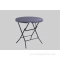 80cm Round Wicker Folding table